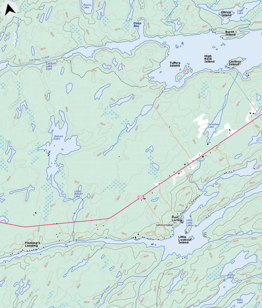 Fishing Maps Starting At Port Loring Ontario | THE WALTERS POST